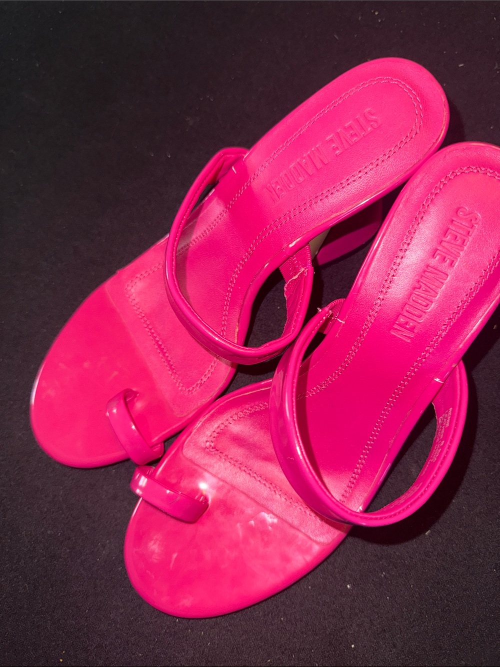 Steve Madden Hot Pink Strappy Women's Sandals -NWOT